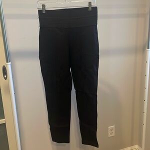 Zara Black Pointe Pants Leggings, Size L, Black Skinny Pants, Zara leggings EUC